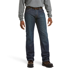 Ariat FR M4 Relaxed Basic Bootcut Jean - Shale Wash 